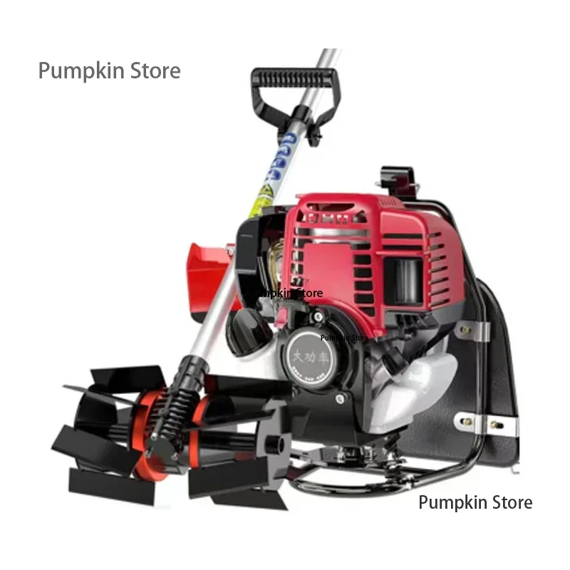 150 четырехтактная бензиновая газонокосилка небольшой бытовой рюкзак садовые