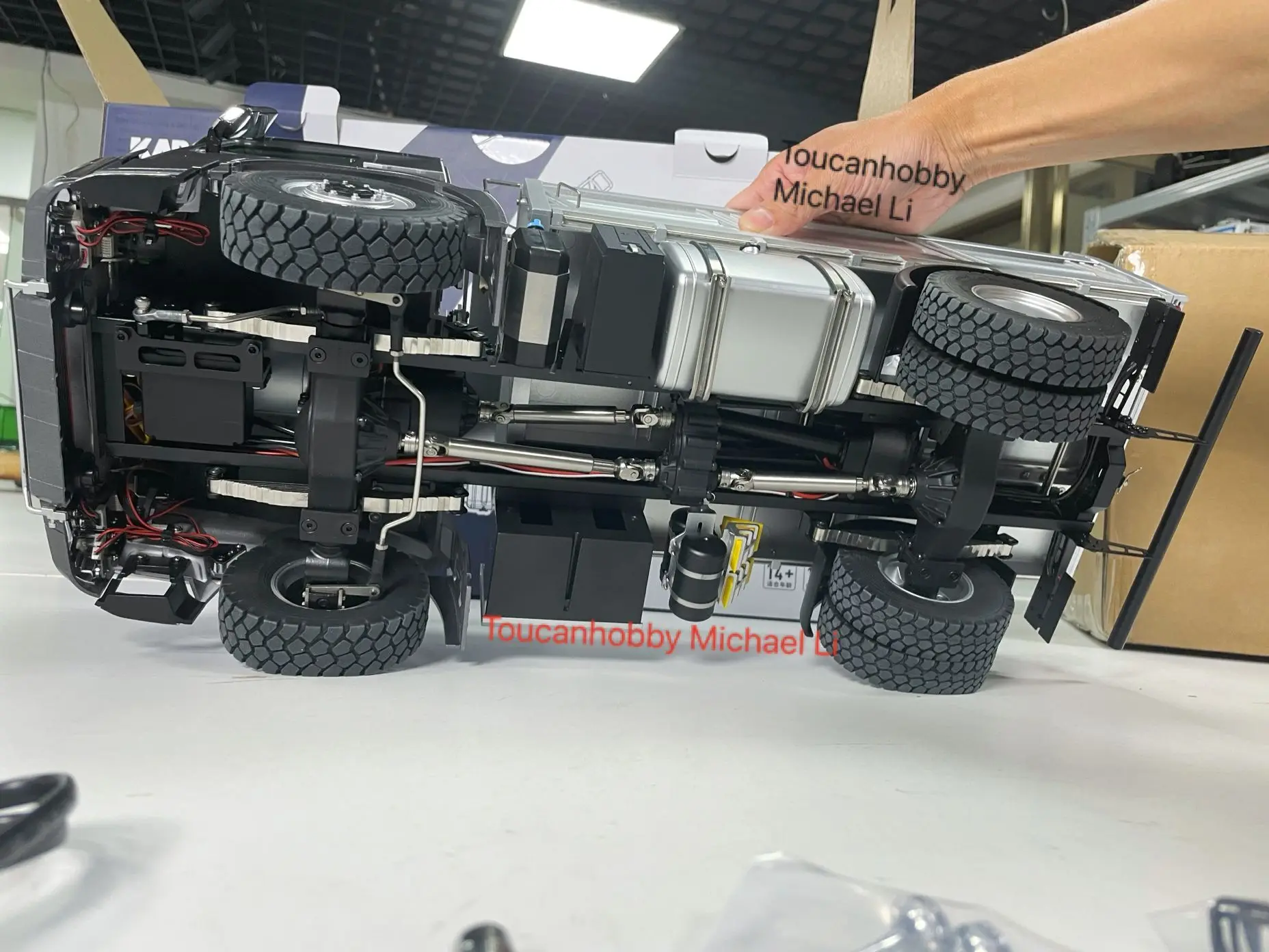 В наличии 1/14 Kabolite 5701 4x4 Самосвал с дистанционным управлением RTR RC Звуковая
