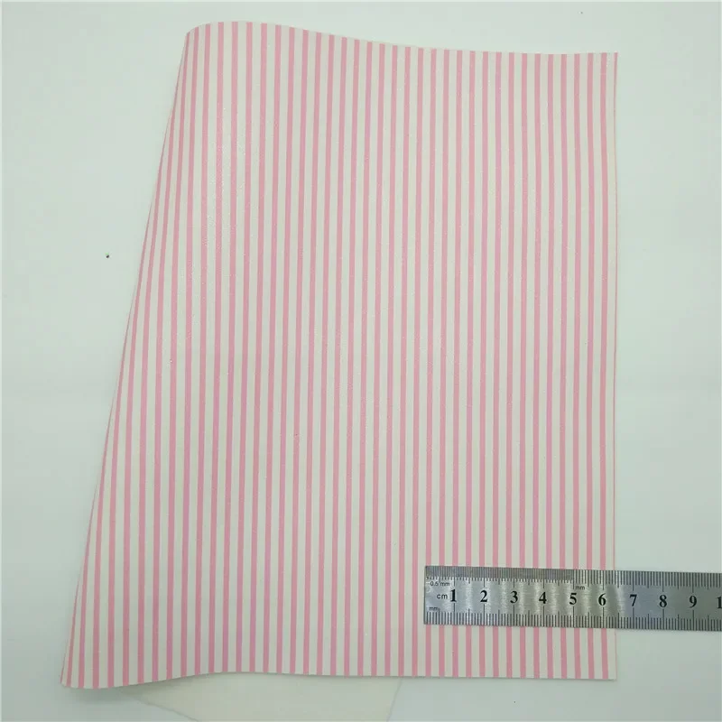 Искусственная кожа с розовыми блестками листы из искусственной кожи цветочным