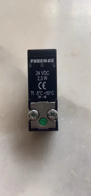 Фото FIM PNEUMAX N331/R0B N331/0B 3/2NC 7 бар 24 В постоянного тока, 2,3 Вт, 2,5 Вт, электромагнитный клапан №3