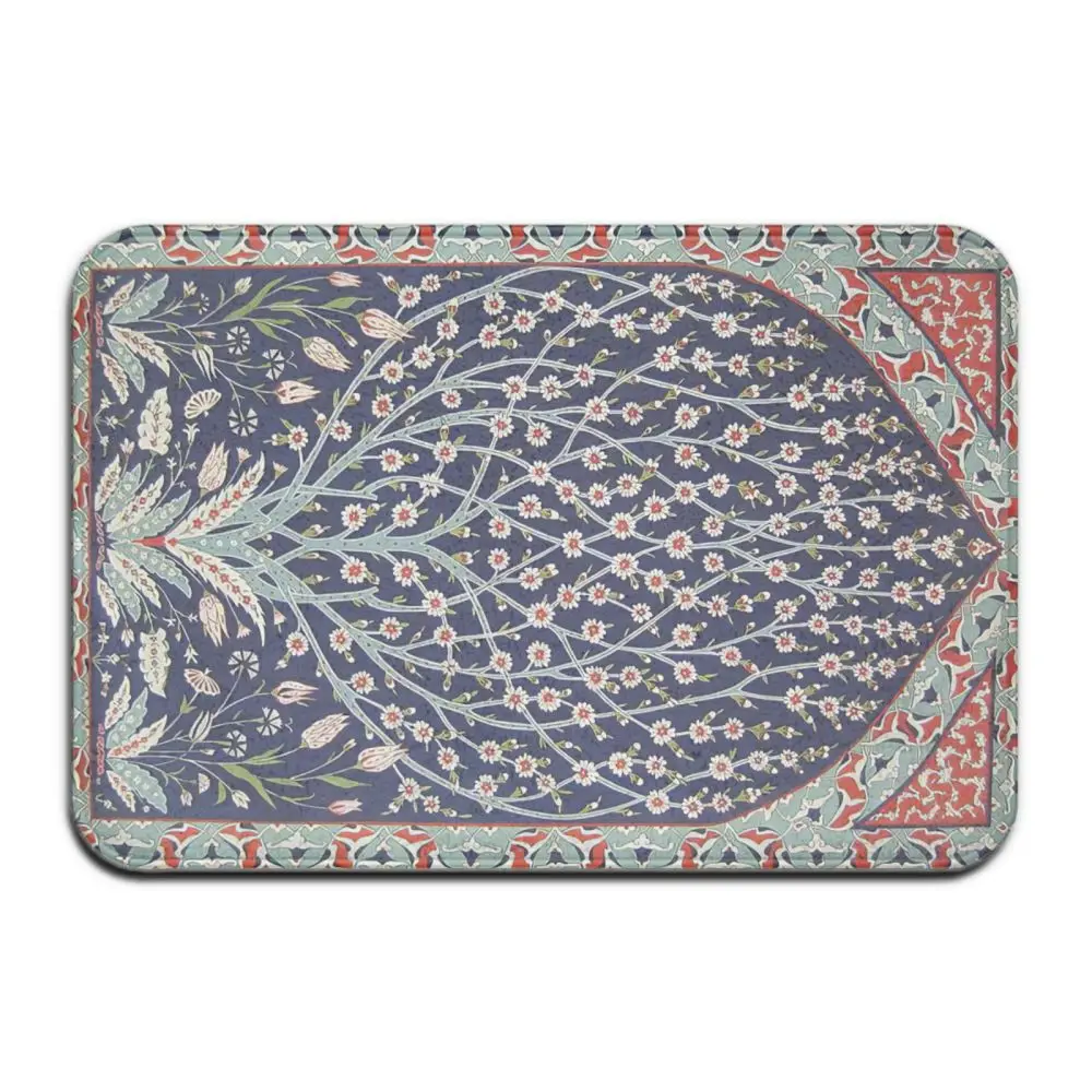 

Persian Style Entrance Door Mat Non Slip Kitchen Living Room Rug Entrance Door Bathroom Mat Indoor Carpet Doormat Home Decor