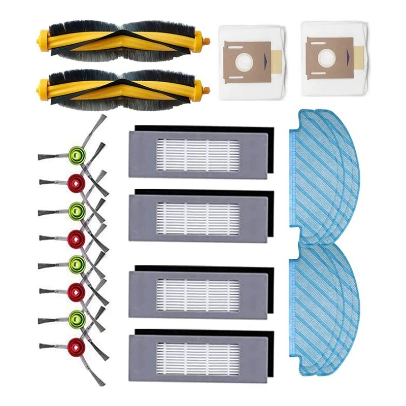 

Запчасти для пылесоса Ecovacs T8 T9 T9PRO, сменные детали, основная и боковые щетки, фильтры НЕРА