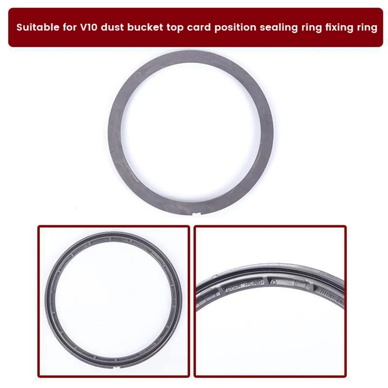 Top Fixed Sealing Ring For Dyson Vacuum Cleaner Of Dust Bucket Garbage Box Replacement Parts