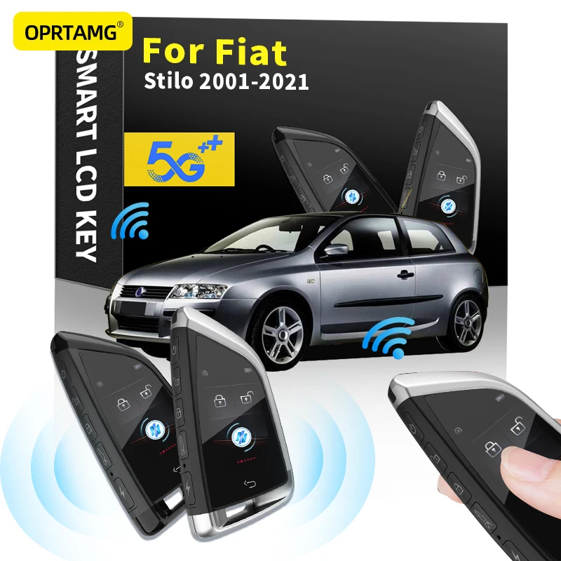 

Remote Key LCD Display Screen for keyless-go smart key vehicle For Fiat Stilo 2000 2001 2002 2003-2017 2018 2019 2020 2021 2022