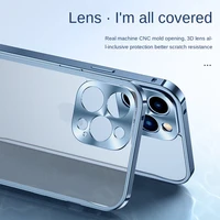 clear camera protection case for iphone 13 12 11 pro xs max xr x soft tpu silicone for iphone 6 7 8 plus case full coverage