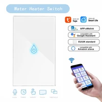 wifi smart boiler water heater switch tuya app alexa google home voice control neutral wire installation sensor switch 110v 220