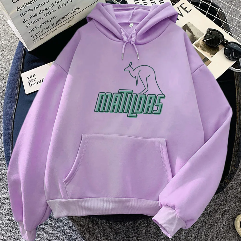 

Matildass New Harajuku Korean Style Women Men Hoodies Round Neck Long Sleeve Sweatshirts Couples Custom Pullovers High Quality
