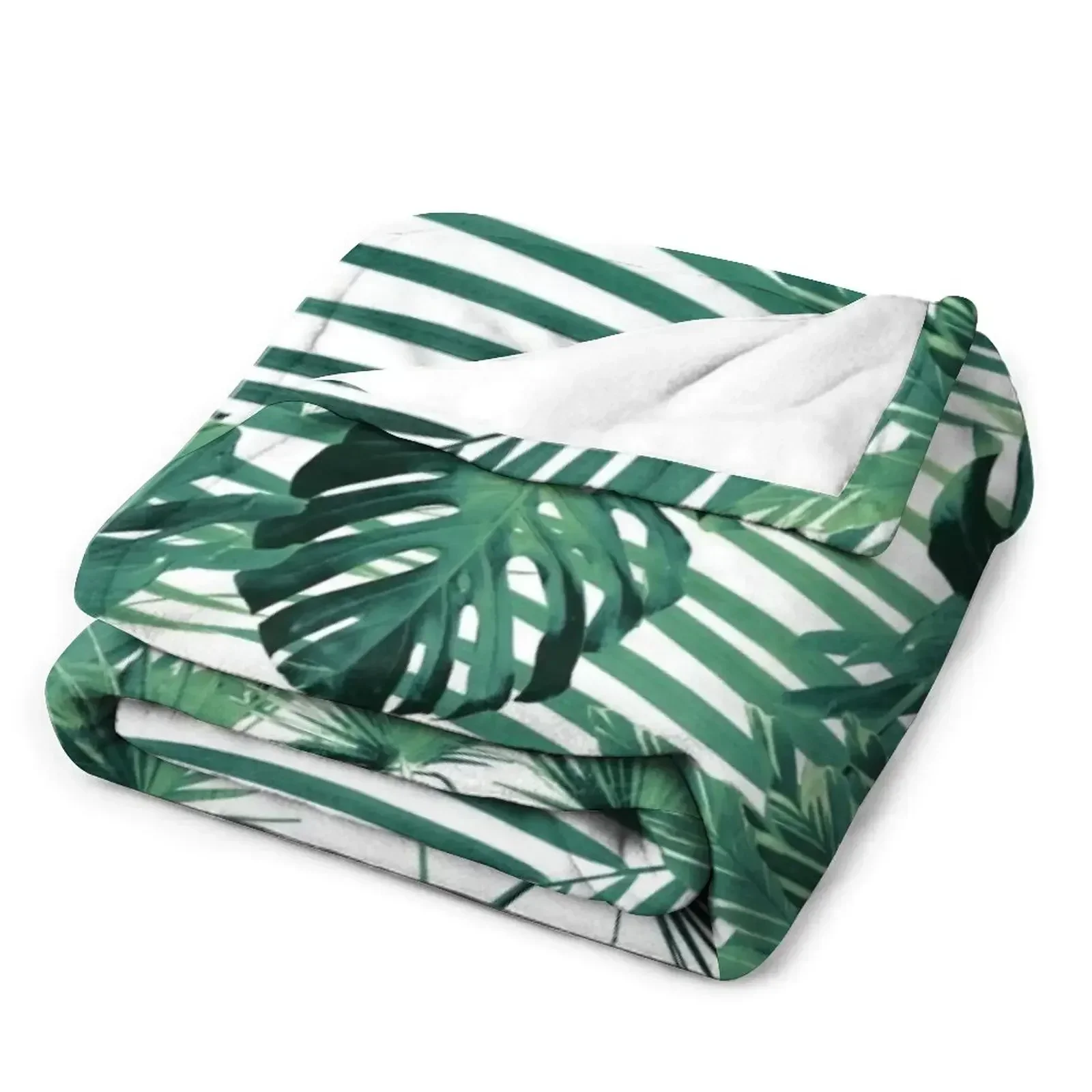 Листья тропических джунглей Сиеста # 5 тропический декор художественное одеяло