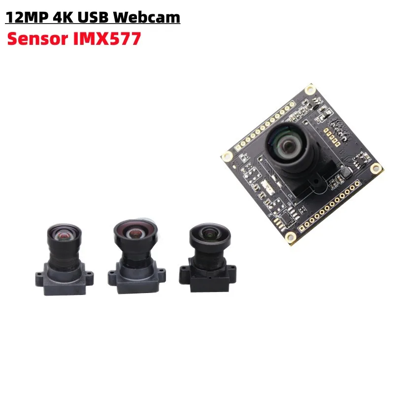 

Модуль камеры 12 МП 4K IMX577 CMOS сенсор с высоким разрешением USB-интерфейс для сканирования промышленной камеры, видеозаписи