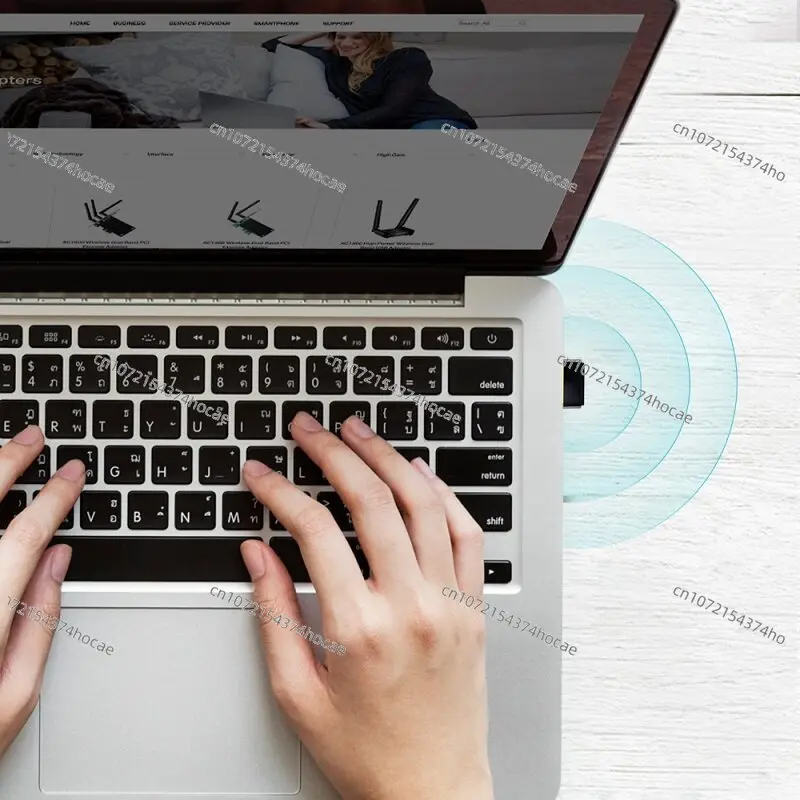 Фото Мини USB WiFi-адаптер Archer T2U T2UB T3U Nano WN725N, портативный беспроводной сетевой донгл №5