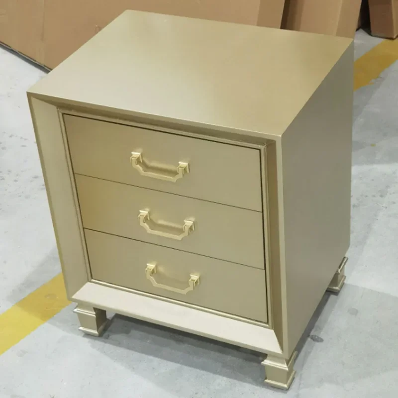 Роскошные тумбочки из массива дерева винтажная эстетичная дизайнерская