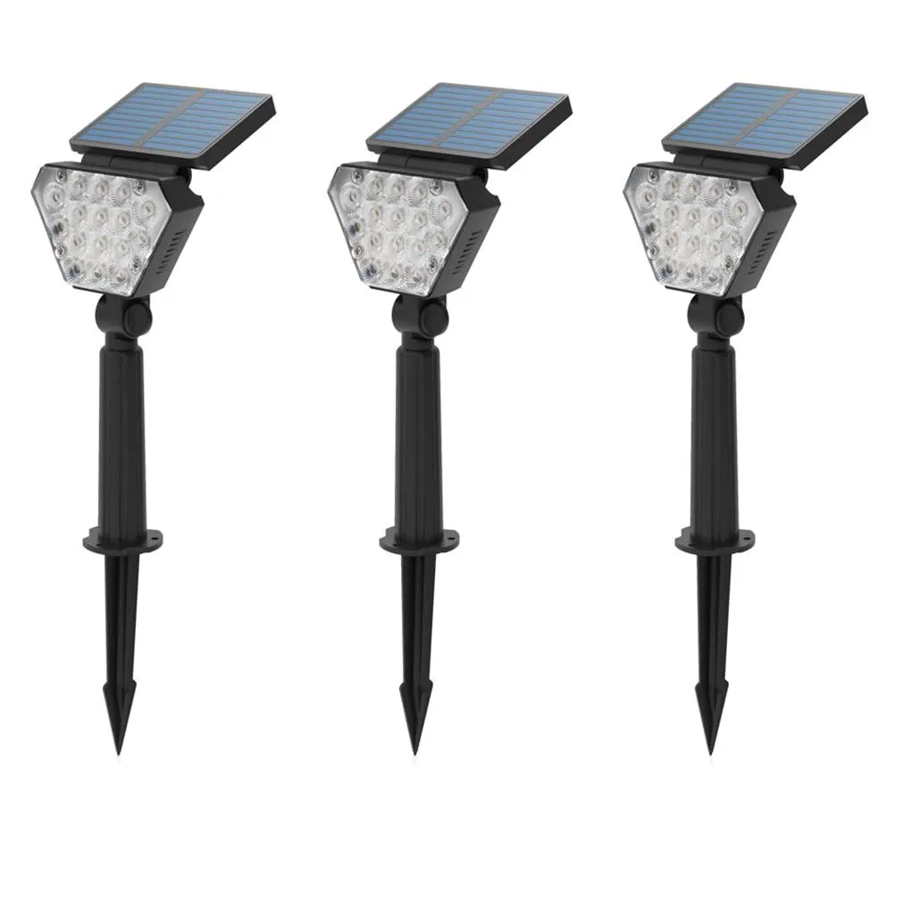 

Spike Light Garden Solar Walkway Folding Adjustable Waterproof Lamp Lighting Walking Landscape Detachable Automatic