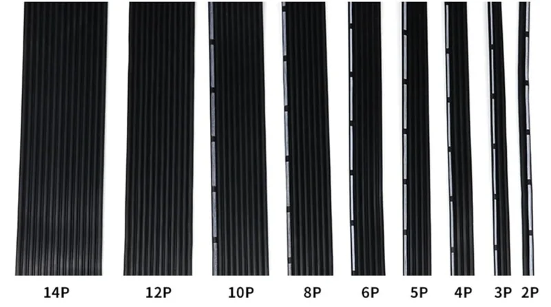

Параллельный силиконовый кабель медный 2/5/10 м