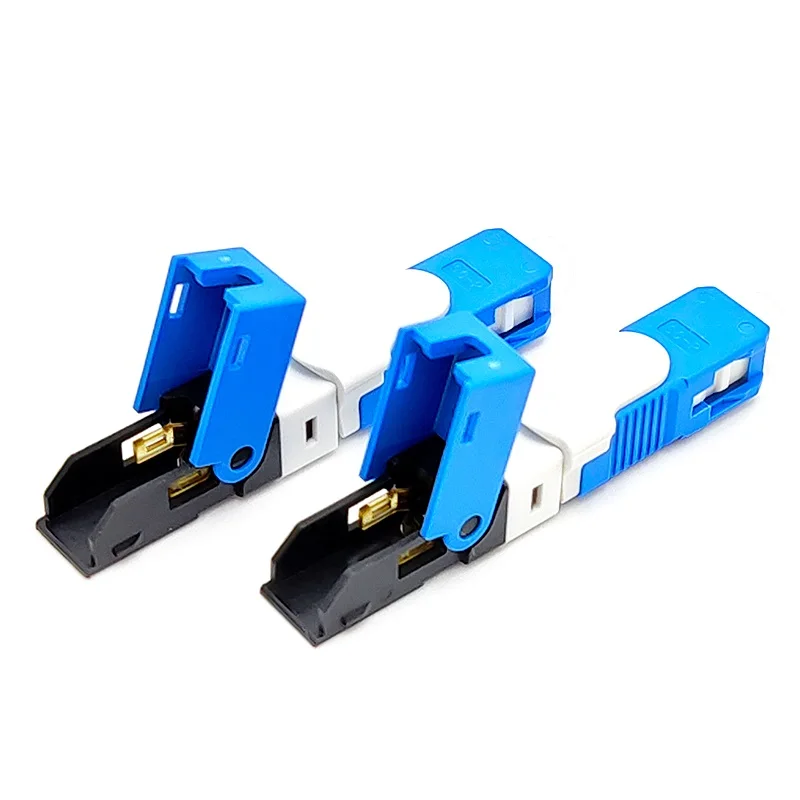 50pcs ESC250D UPC Special Fast Connector high quality, FTTH Fiber Optic conector High Precision SC/UPC Quick Connector