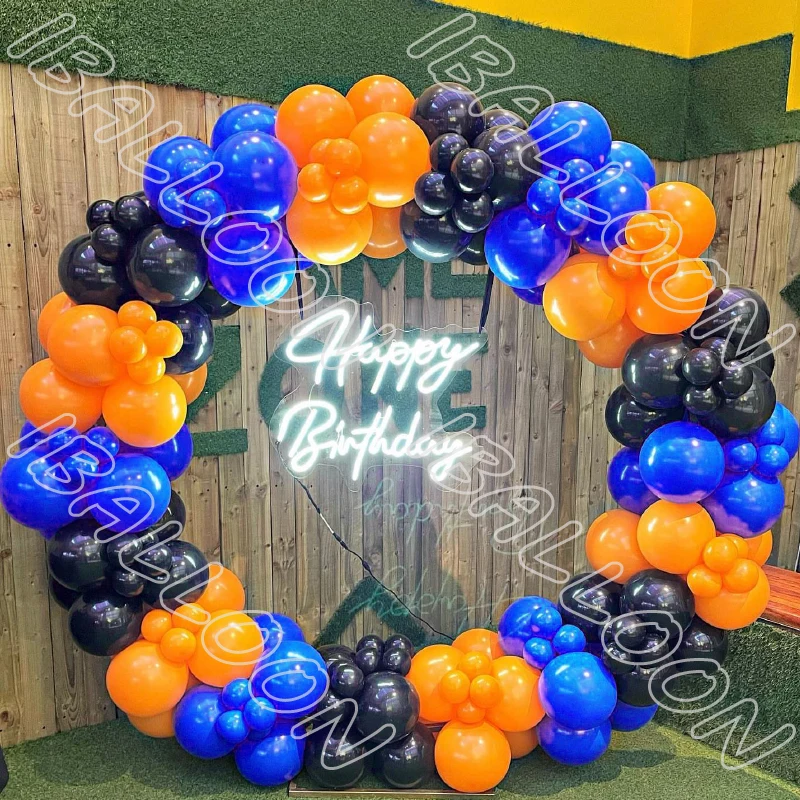 

175pcs Sapphire Blue Latex Colorful Balloon Arch Wedding Birthday Party Events Garland Anniversarie Baby Shower Decor Kits
