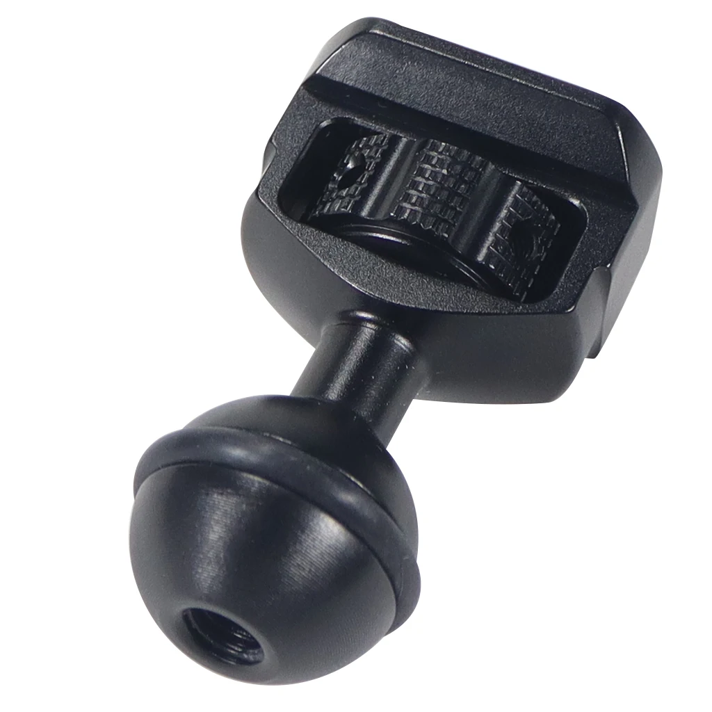 2PCS Dia 20mm Ballhead Ball Head to 1/4 3/8&quot Tripod Mount Adapter w Arri Locating Pins For DSLR Camera Cage Magic Arm Monitor - купить по