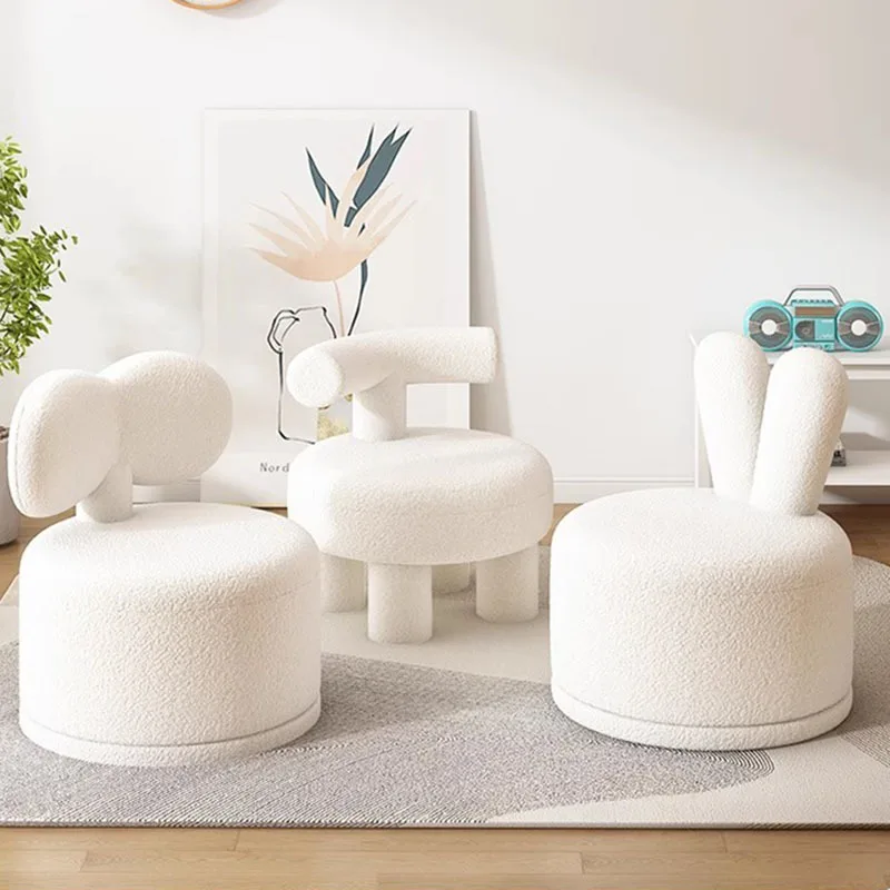 Бархатные стулья для гостиной Occasonal Ground Puffs детские кресло Lazyboy Sillones Grandes мебель