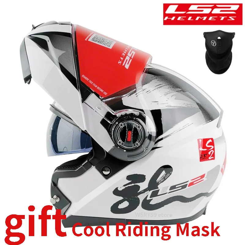 LS2 ff370модульный мотоциклетный шлем rcycle откидной для мужчин и женщин с двойным