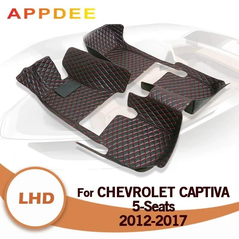 

Car Floor Mats For Chevrolet Captiva Five Seats 2012 2013 2014 2015 2016 2017 Custom Auto Foot Pads Interior Accessories