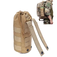 2022 tactical molle water bottle bag pouch for military outdoor travel camping hiking fishing