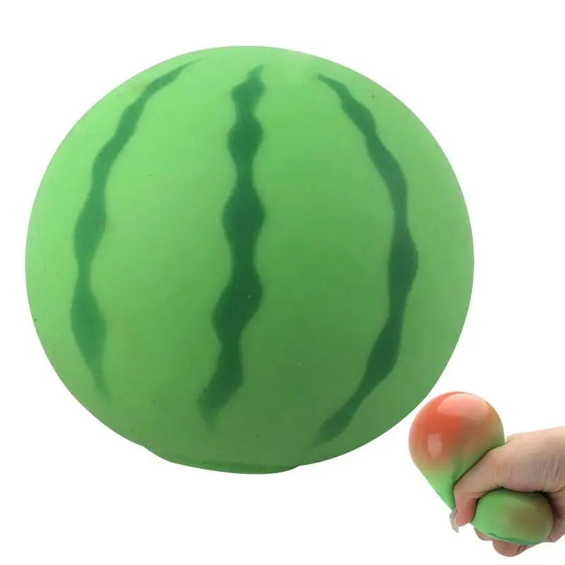 

Арбуз Искусственный Мягкий арбуз сжимаемые шарики медленно восстанавливающие форму игрушка для снятия стресса для детей и взрослых