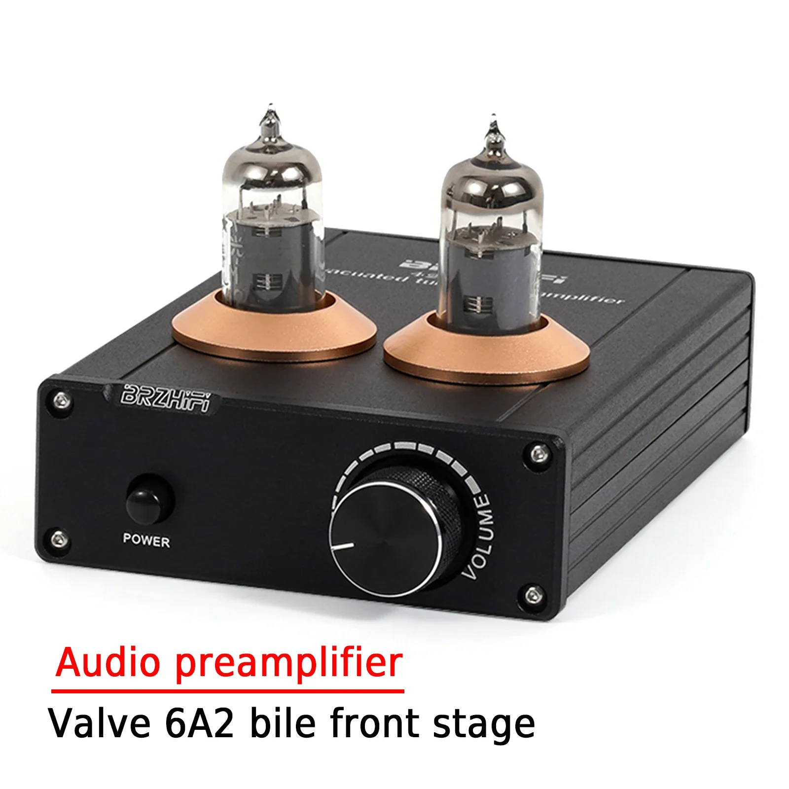 

AMXEKR Fever Tube 6A2 Bili-front Audio Preamplifier Improves The Sound Quality of Small Desktop Speakers