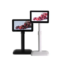 lcd customer display 7 screen usb interface tft 7 inch cash register two lines casher pos pole displays