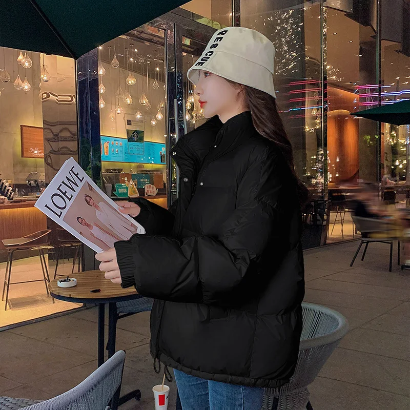 Bread Jacket Short Anti-season Down Cotton-padded Jacket Cotton-padded Jacket Women Korean Style Loose Winter Jacket 2023 New