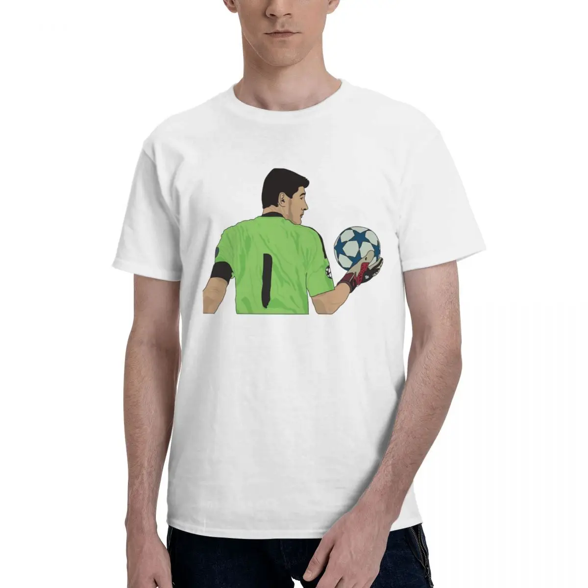 

Soccer Team Spain Ikerss And Casillass 12 Movement T-shirts Vintage Home Title Vintage Eur Size