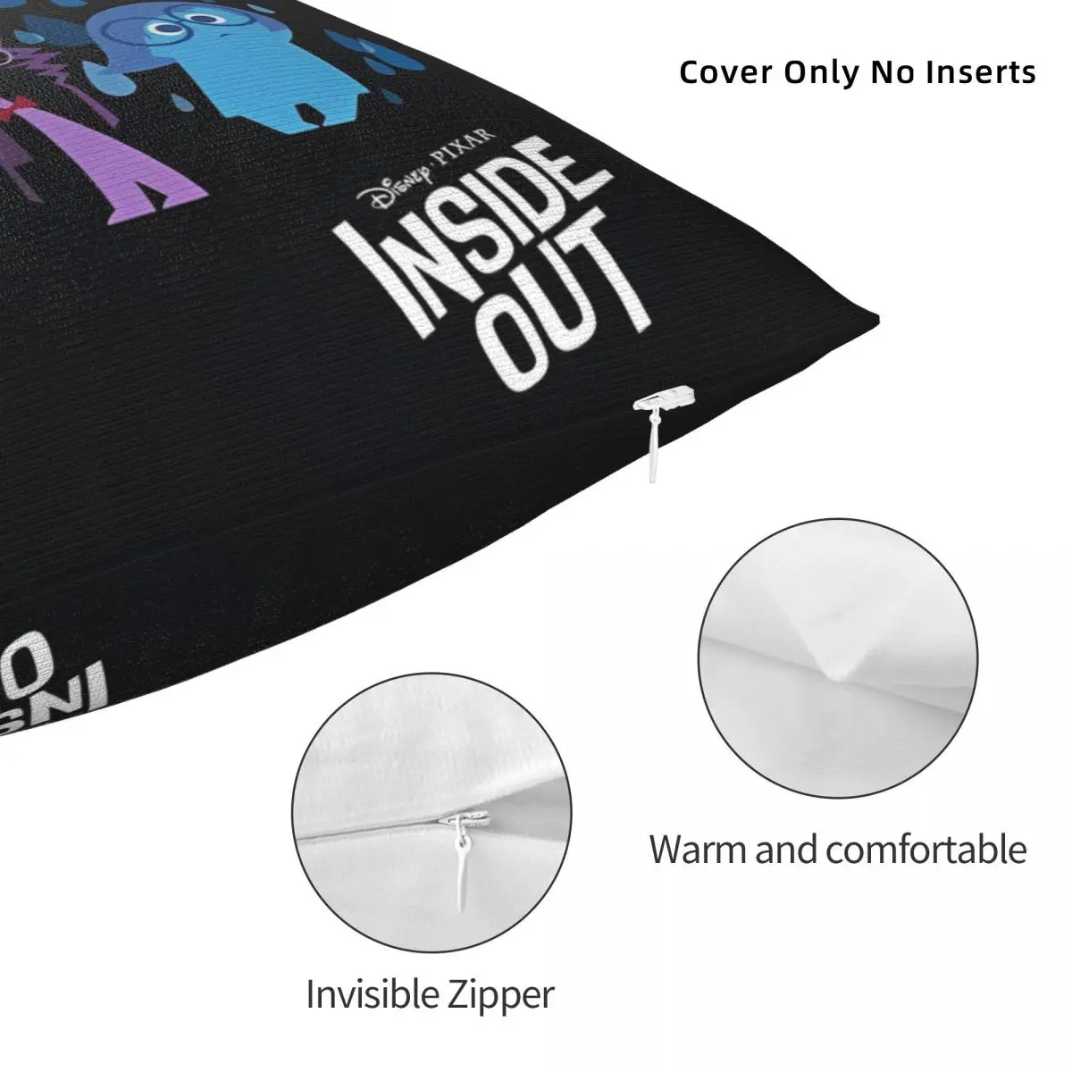 Наволочки с рисунком внутри для детей 2 размера