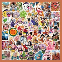 60 hot selling japanese manga dragon ball graffiti stickers tablet notebook water cup helmet decoration small stickers