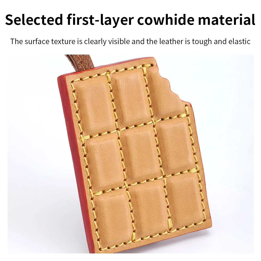 Сумка из натуральной кожи WUTA очаровательная шоколадная сумка подвеска для сумки