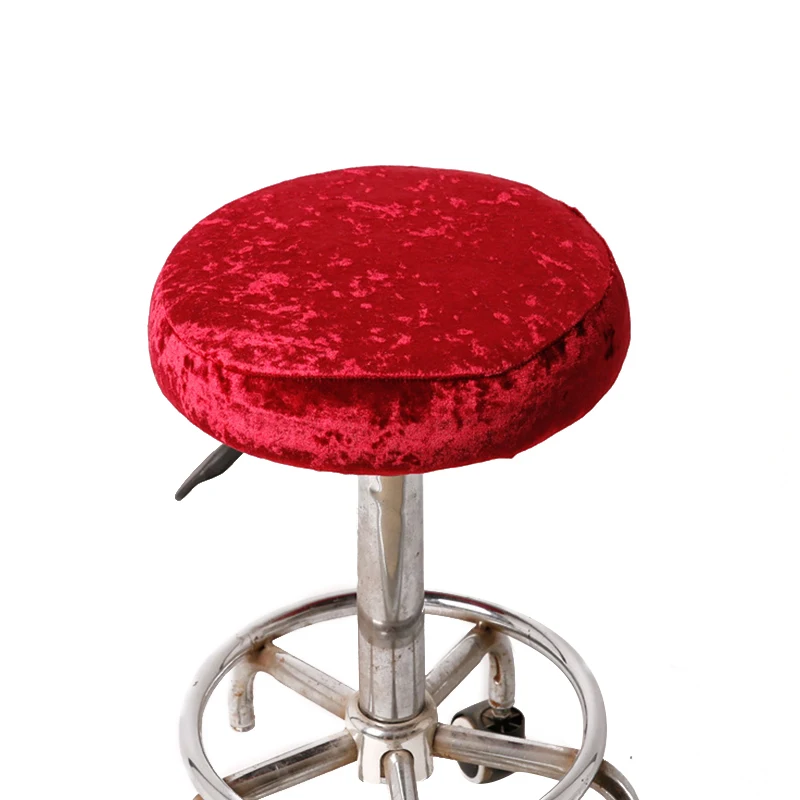 Чехол на стул офисный вельветовый эластичный чехлы для домашнего декора сиденья