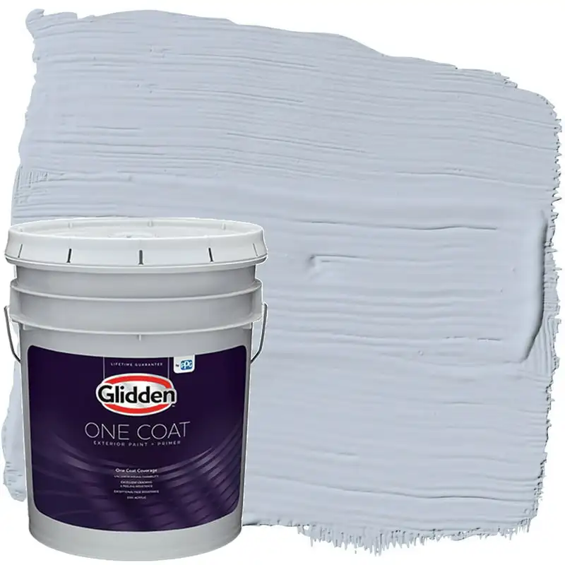 

Coat Exterior Paint + Primer Northern Exposure / Blue, Semi-Gloss, 5 Gallons