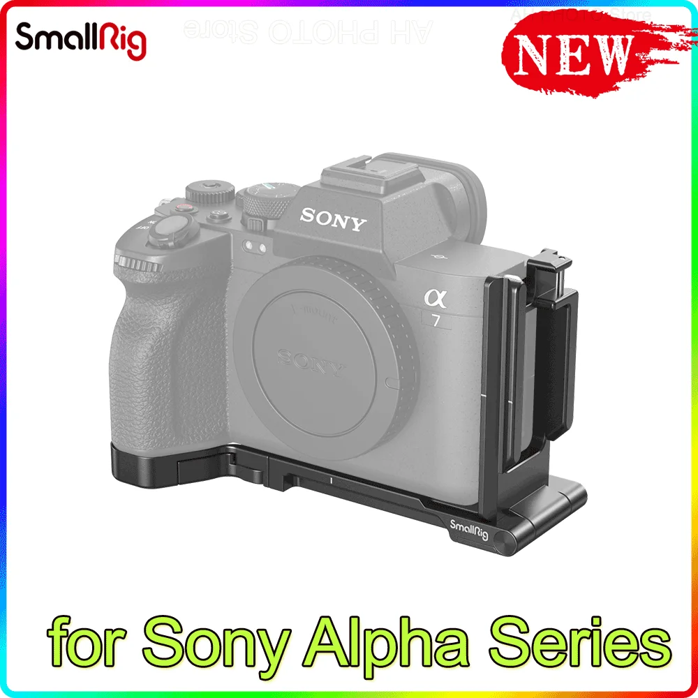 

Складная L-образная Монтажная пластина SmallRig для камер Sony Alpha 7R V / Alpha 7 IV / Alpha 7S III 3984