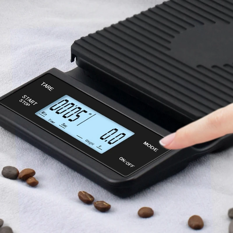 Электронные весы ЖК-экран USB-зарядка кухонные ручные электронные для кофе