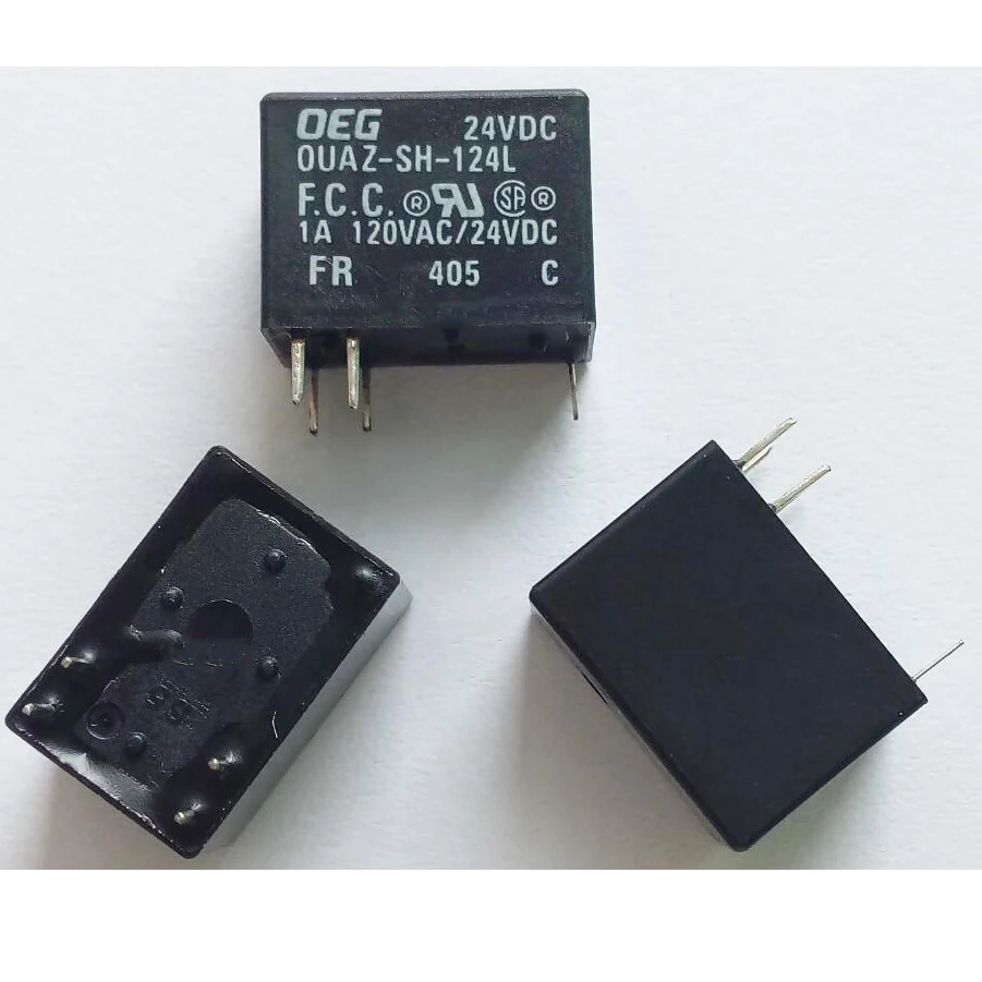 Реле OUAZ-SH-124L OUAZSH124L DC24V 24VDC 24V 5PIN