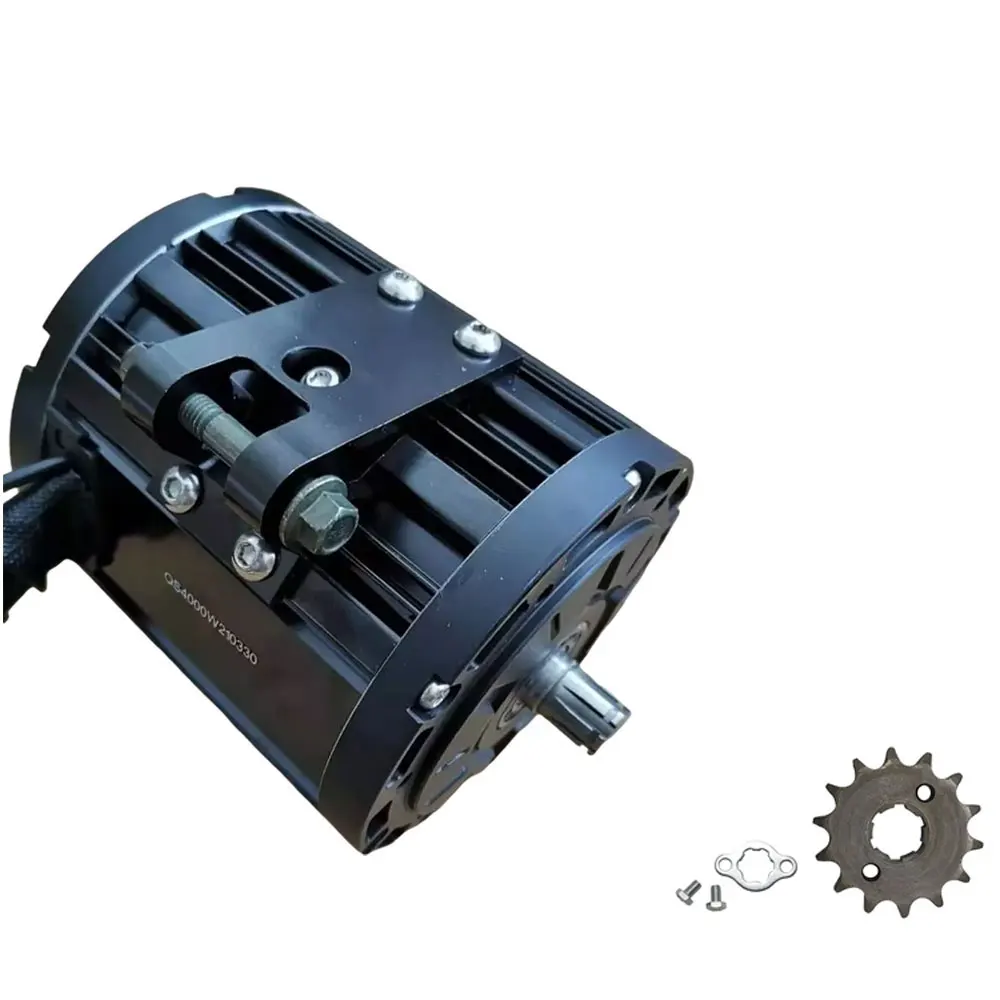 QSMOTOR 72 В 110 км/ч Звездочка 138 90 ч 4000 Вт V1 двигатель pmсм для электрического скутера