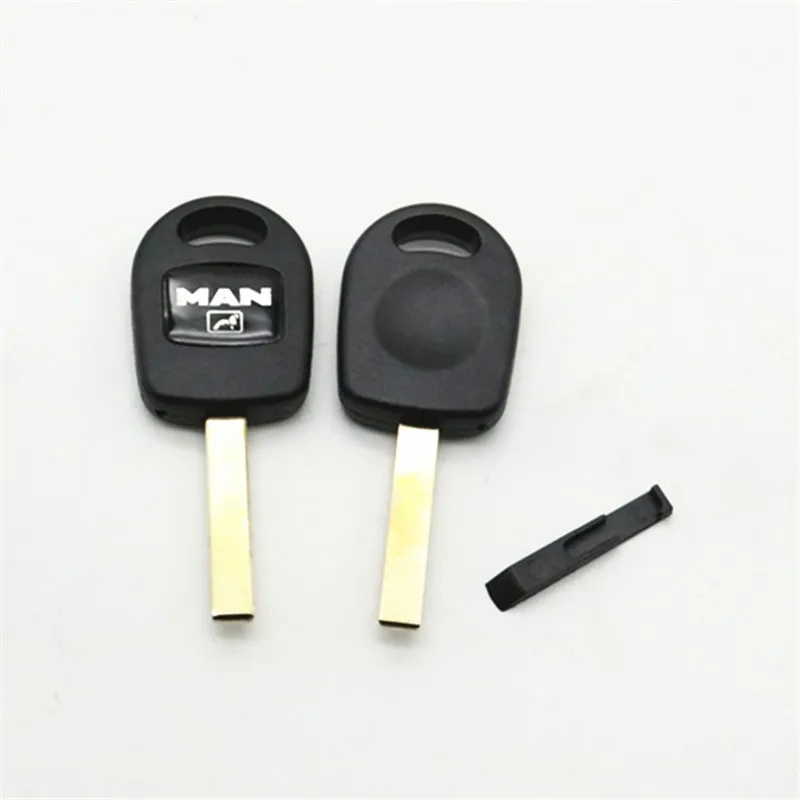 For Peugeot 307 Man with Groove HU83 Blank Replacement Transponder Key Shell Blade Key Cap Cover