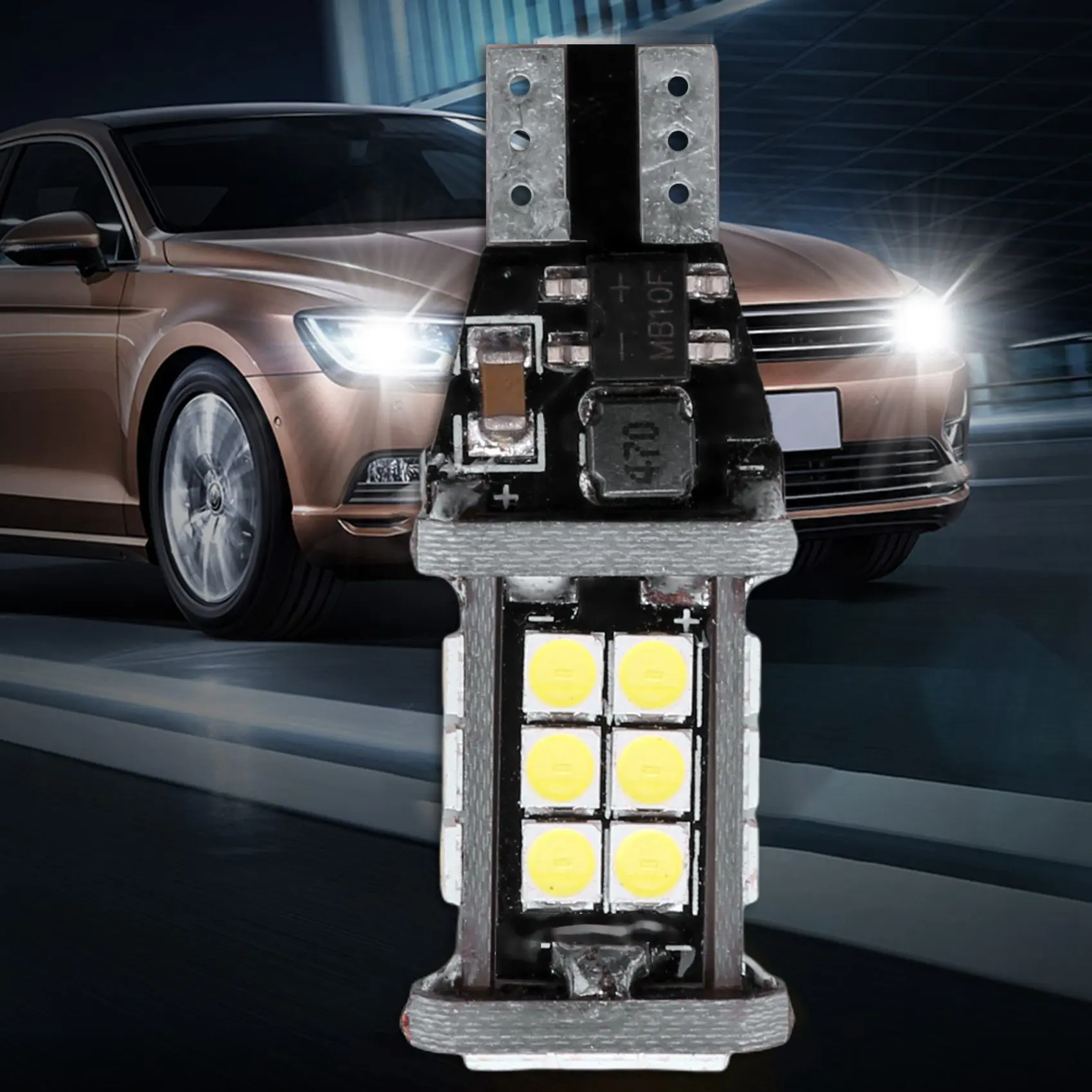 1 шт. без ошибок 921 912 T10 T15 W16W светодиодный фонарь заднего хода 24Smd 3030 светодиодная