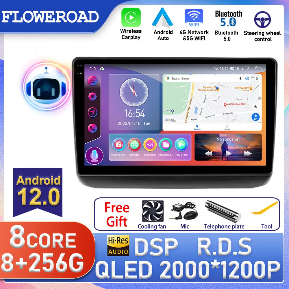 

9 Inch Android Auto For Jeep Grand Cherokee WK2 2013 - 2020 Car Radio Autoradio GPS Navigation Stereo IPS DSP No 2Din 2 Din DVD