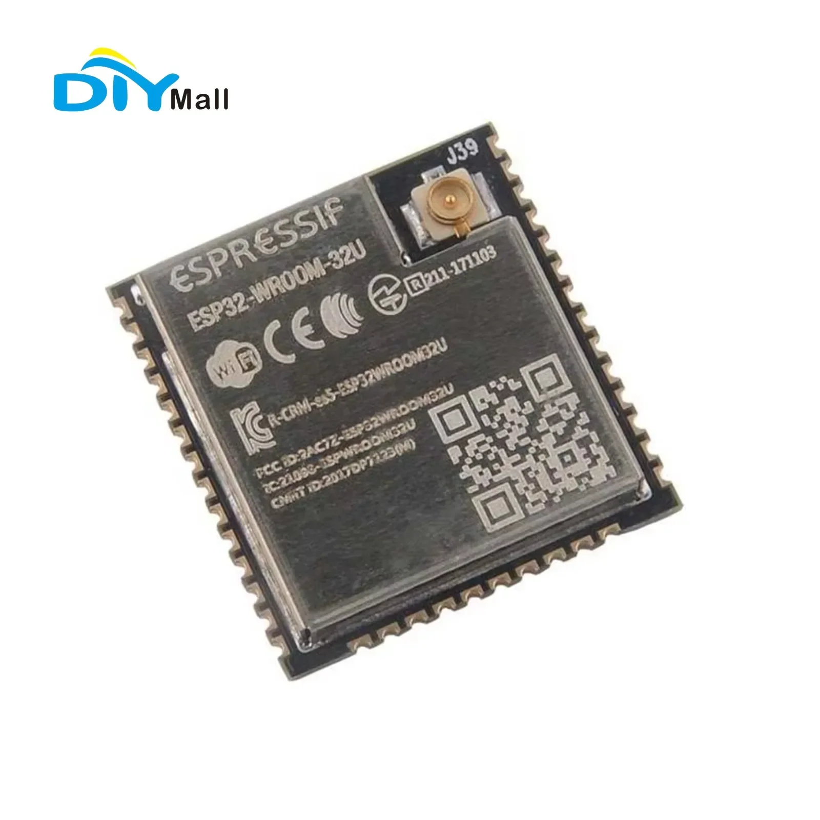 ESP32-WROOM-32U Модуль 4 МБ ESP32 Разъем антенны IPEX + Антенна усиления 2 4G WiFi кабель 16 см от U.FL
