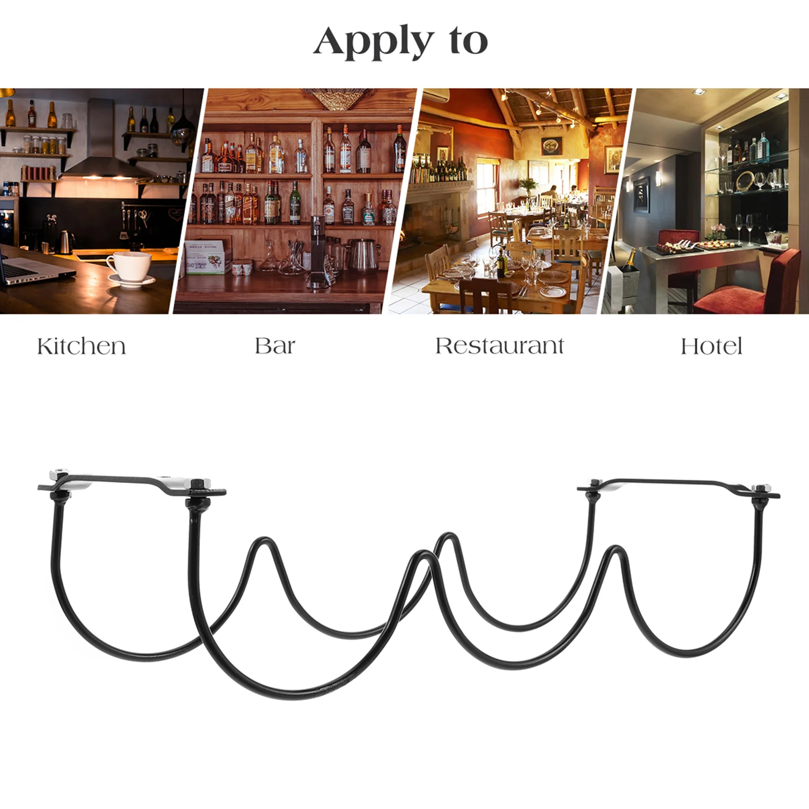 2 шт. стойка для бутылок органайзер стаканов металлическая креативная железная