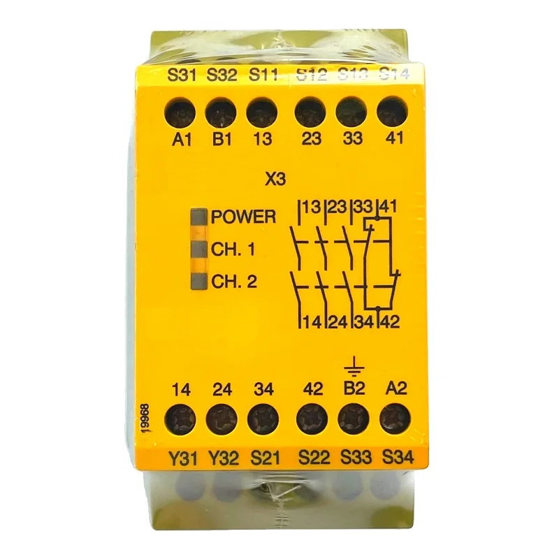 Совершенно новый для пильза 774314 PNOZ X3 110 В переменного тока 24 постоянного Модуль