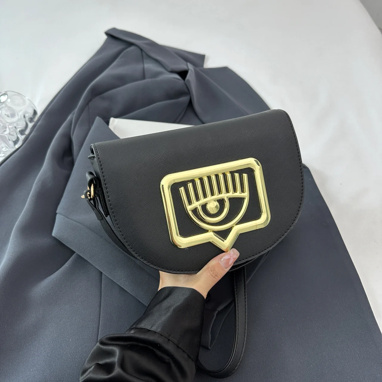 2024 Новая роскошная женская брендовая сумка через плечо из искусственной кожи в