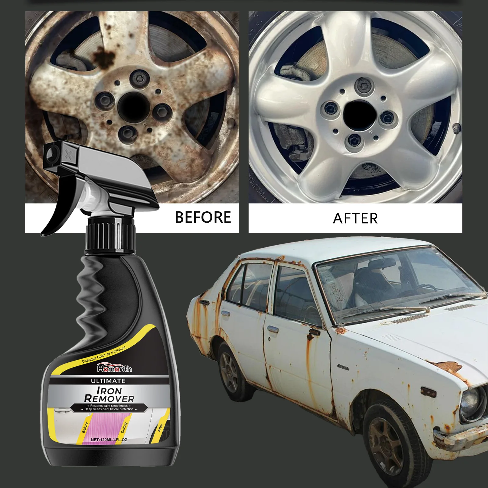 

Средство Для Очистки Колесных Дисков От Ржавчины И Предотвращения Ее Образования - Эффективное Средство Для Удаления Пыли И К...