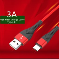 Type Cable for Samsung Xiaomi Redmi Note 8Pro Huawei OPPO Phone Accessories Fast Charging USB Cable Charger USB Cable