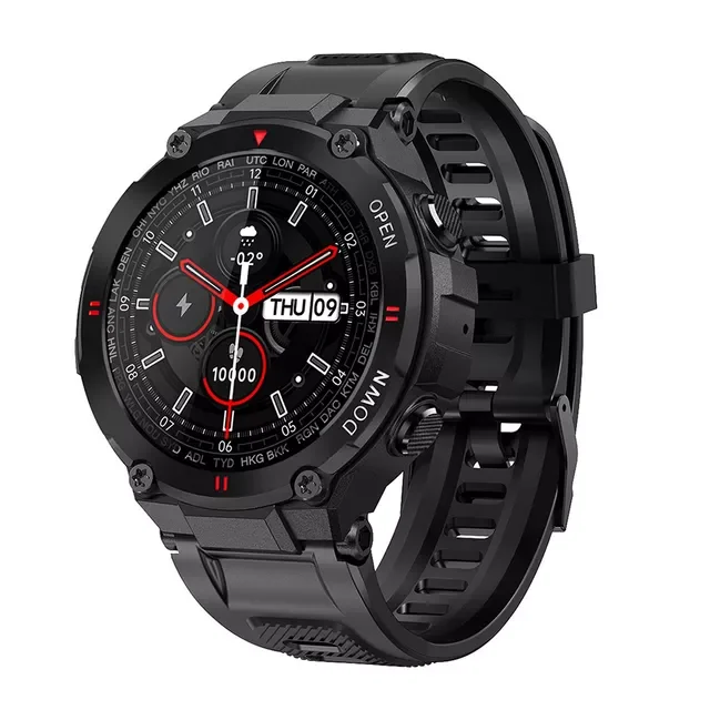 

2022 New Smart Watch Men Bluetooth Call Full Touch Smartwatch Waterproof Sport Fitness Tracker Custom Dials Clock 400mAh