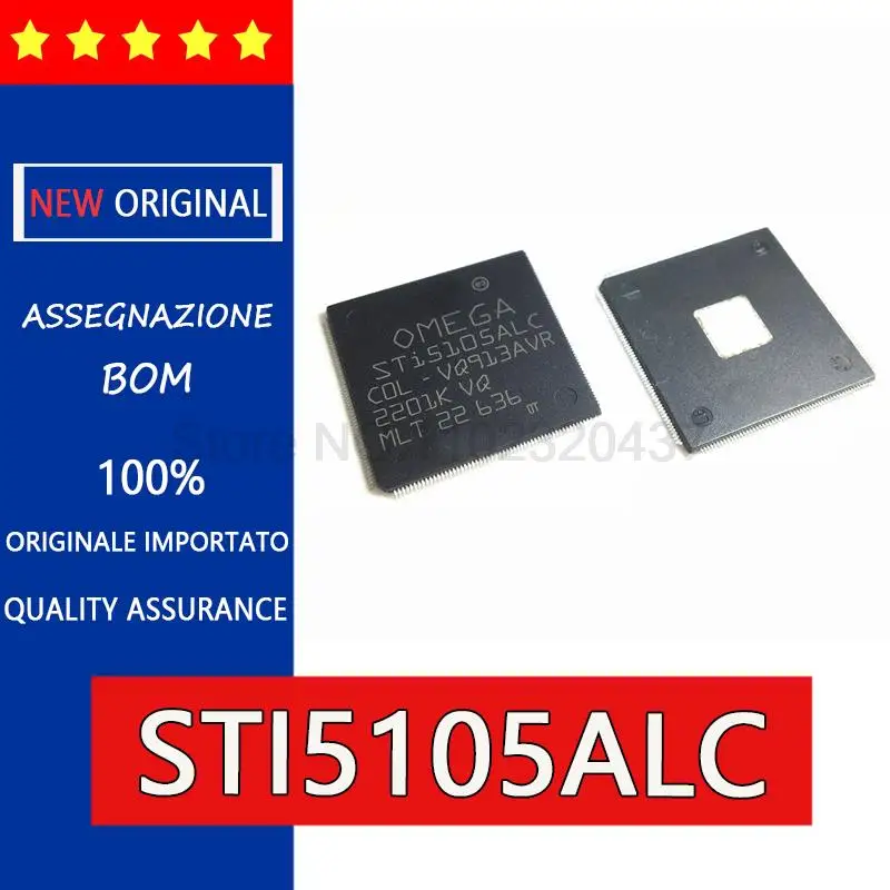 

Новое и оригинальное техническое обслуживание чипов STI5105ALC STI5105 TQFP216