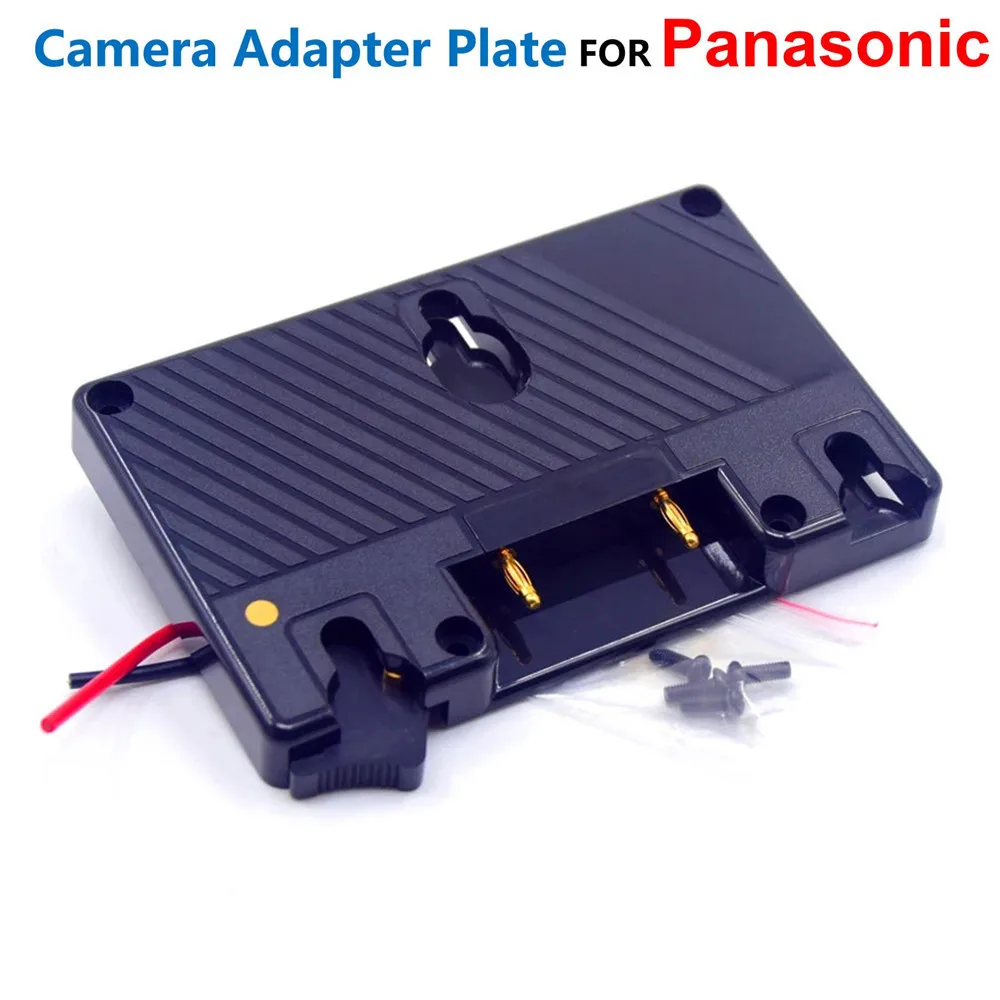 

Gold Mount Battery Camera Adapter Plate For Panasonic Camcorder Power B-Tap Anton Bauer Battery Adapter Plate